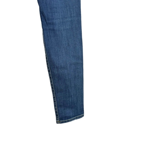Fidelity Denim Mila Low Rise Ankle Slim Blue Jeans Faded Whiskering 30 - Picture 11 of 16